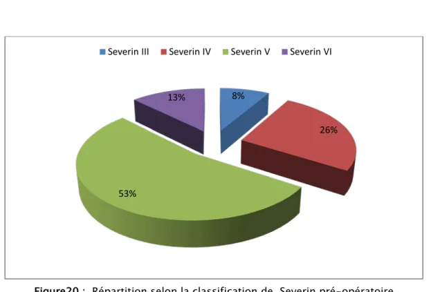 Figure 21 :Rx du bassin  face montrant une LCH bilatérale classée   Severin V chez une fille de 7 ans 