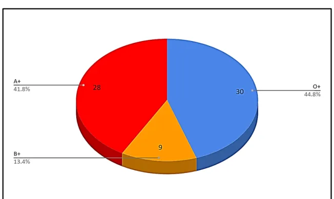 Figure 14 : Groupage ABO et Rh 