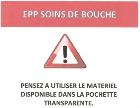 Figure 4.5 Affiche de rappel de la participation à l’étude 