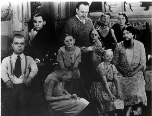 Figure 2: Casting du film Freaks réalisé par Tod Browning en 1932 