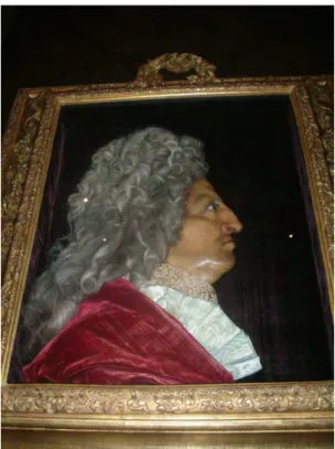 Figure 6 : Antoine BENOIST, Portrait de Louis XIV, cire colorée, 1705 