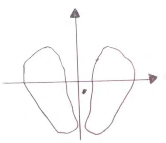 Figure 3: statokinésigramme d'un sujet normal (14) 