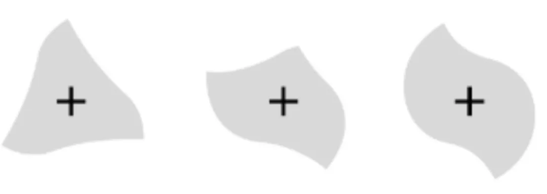 Figure 8 : Evolution de la section du One Shape ® de la zone apicale à la zone coronaire en  coupe transversale (de gauche à droite) (37) 