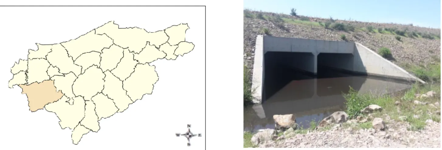Figure 17 : station de prélèvement la région de Chihani –El Taref- (Wikipedia) 