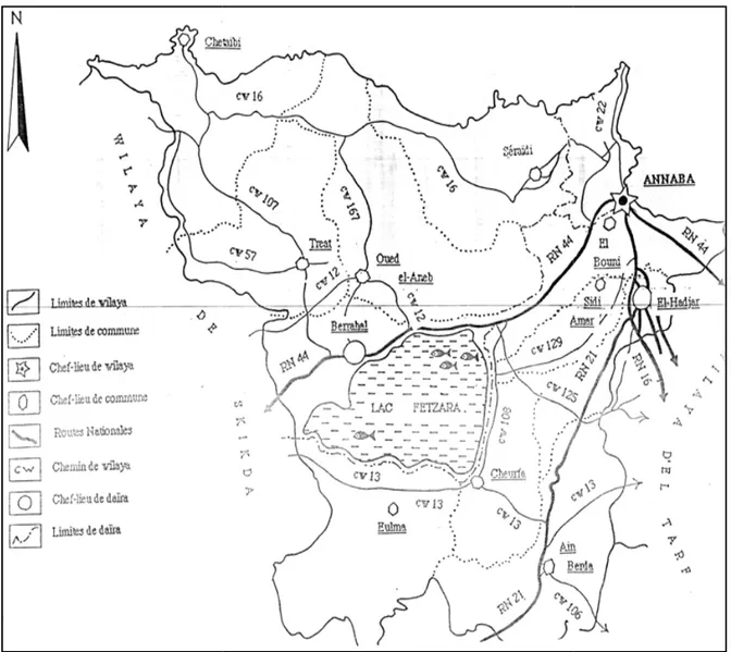 Fig 04: Limite de la région de