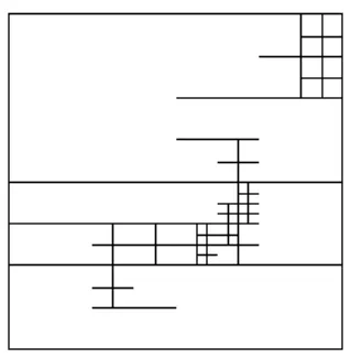Figure 1.2 : Décomposition en Quadtree 
