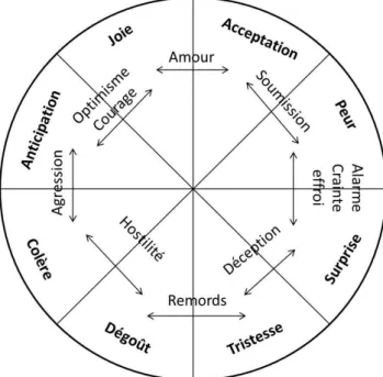 Figure 3.5 : les émotions mixtes. 