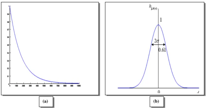 Figure 2.8--Évolution des paramètres d'une carte de kohonen au cours de l'apprentissage