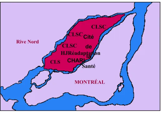 Figure 1: La région de Laval 