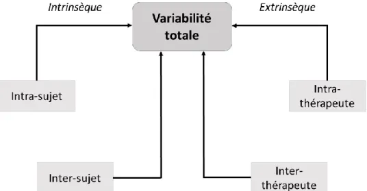 Figure 6 : Les différentes sources d’erreur dans les données de marche, de force ou de 