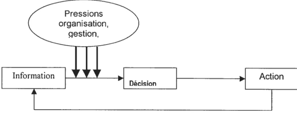 Figure 1 : Cycle du processus décisionnel