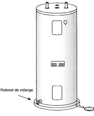 Figure 8. Représentation schématique d’un chauffe-eau électrique