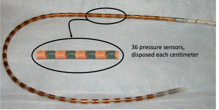 Figure 3.    Picture of the standard HRM catheter, by Given Imaging. 