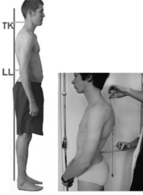 Figure 7 : Évaluation posturale dans le plan sagittal 