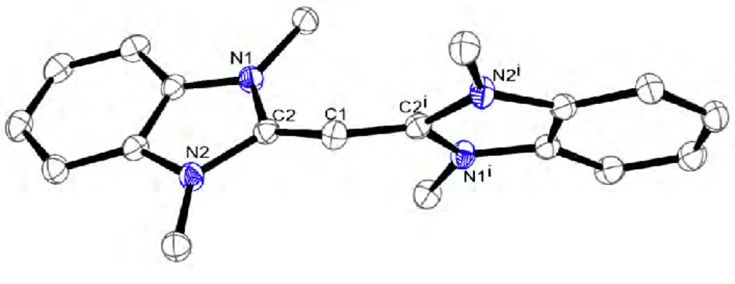 Figure 4 : Structure RX du CDC NHC (Me)  de Bertrand et al. 