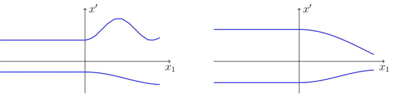 Figure 3: Two example of domains considered in [5]
