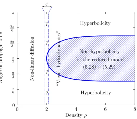 Figure 2.3: Types of macroscopic limits in dimension 2.