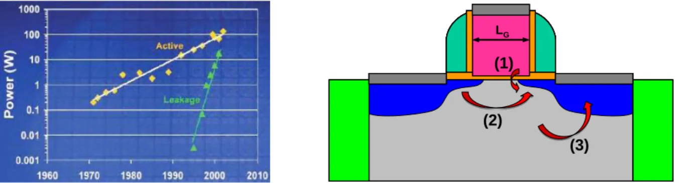 Figure  11 :  Schéma  de  la  décomposition  de  la  résistance  totale en 5 résistances séries (les résistances d’interconnexion  ne sont pas représentées)