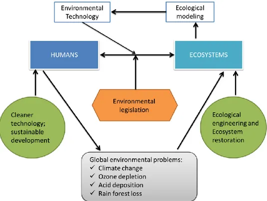 Figure  I.2.  Environmental  management  strategy  in  the  21 st   century  with  the  specified 