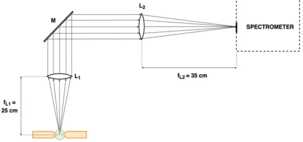 Figure 3.14:  Schematic  diagram  of  the  optical  arrangement  for  single-pulse 