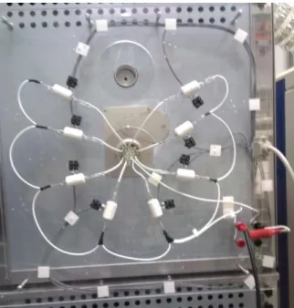 Figure 2.27. High voltage relays used to automatically disconnect the broken down  samples 