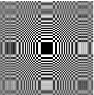 Figure 1.6: Circular geometry form of array (original Fresnel Zone Plate in 1875)(Soret, 1875)[22].