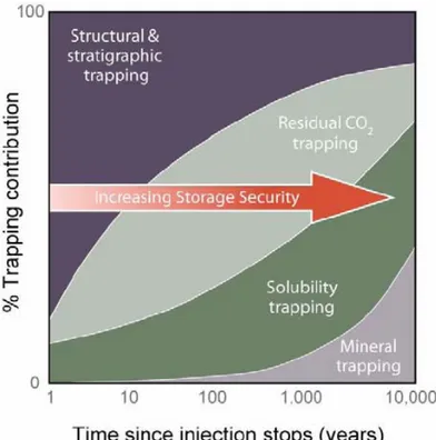 Figure 1.3. Storage security (IPCC, 2005) 