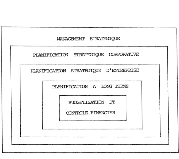 Figure  10  - Ni veaux  de  complexité  de  la  planification  stratégique 