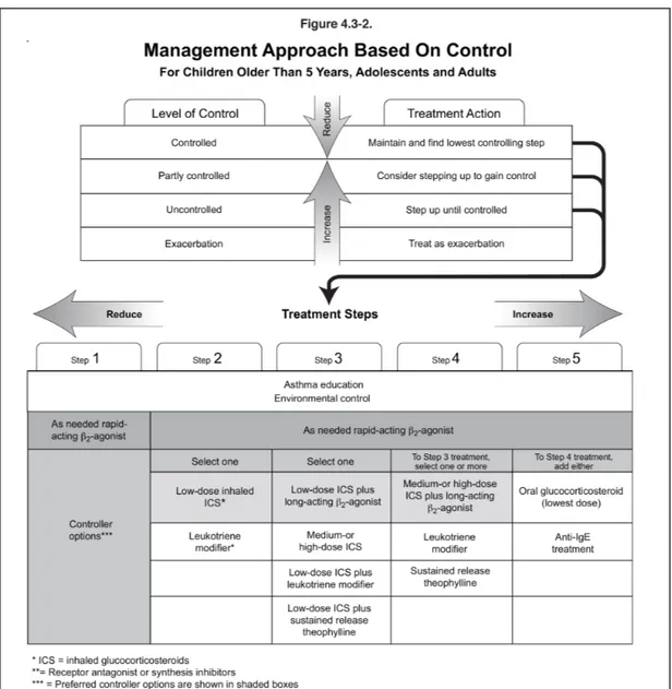 Figure 6: Management approach based on control of asthma symptoms   1389 