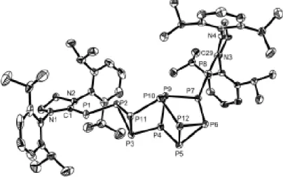 Figure 5. Solid state structure of 47, 50% thermal ellipsoids are shown. Hydrogen  atoms are omitted for clarity