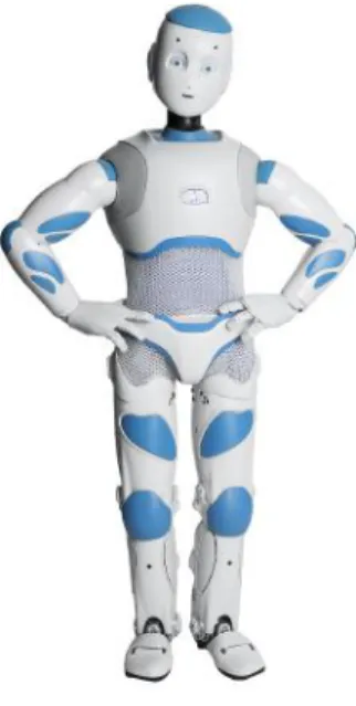 Figure 3.4 – Robot humanoïde Roméo, créé par la société Softbank Robotics