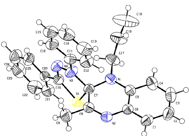 Figure 13 : Ortep du composé 230 