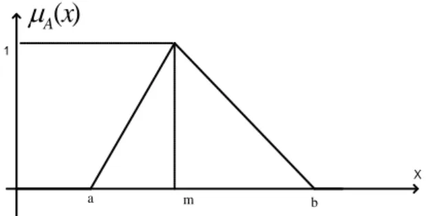 Figure 1.1 : Fonction d‟appartenance en théorie  des ensembles 