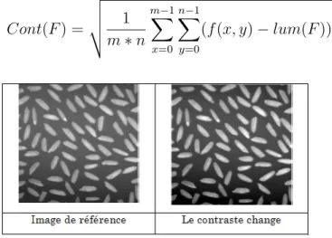 Fig. 4.7  Echange de contraste.