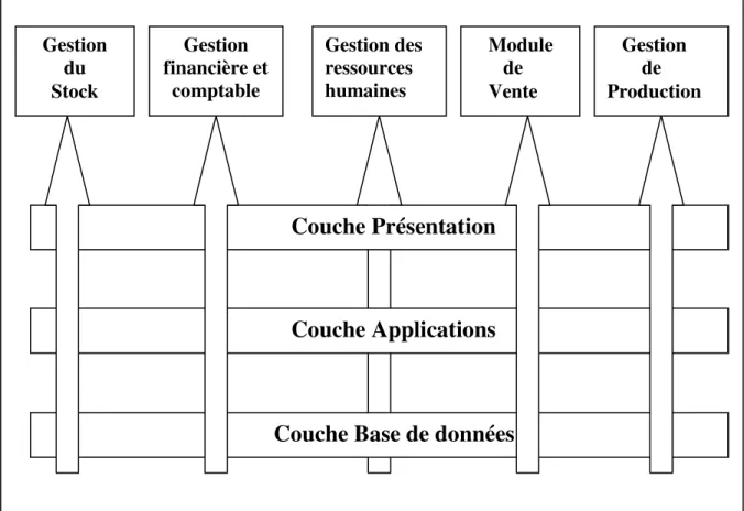 Figure 6 : schéma représentant la structure d’un ERP
