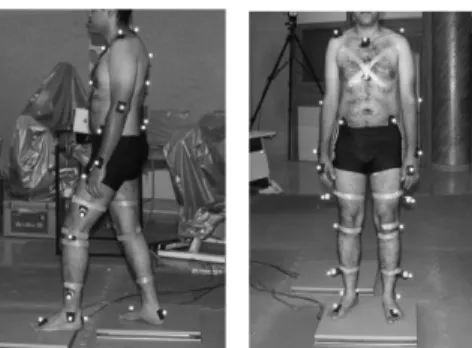 Figure 2. Body-mounted motion capture including 37 markers.