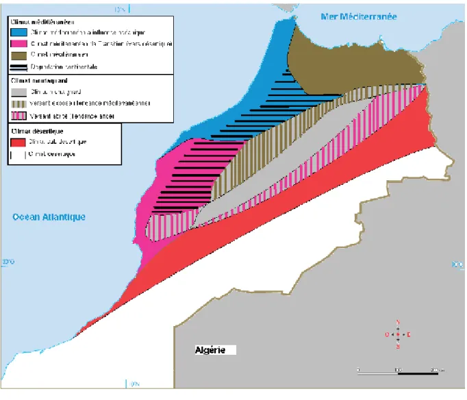 Figure 7 : climat du Maroc. [11] 