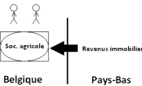 Figure 4 - Exemple de double imposition