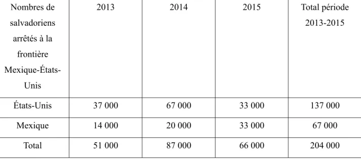 Tableau issu des données du Migration Policy Institute : Statistical and socio economic profile