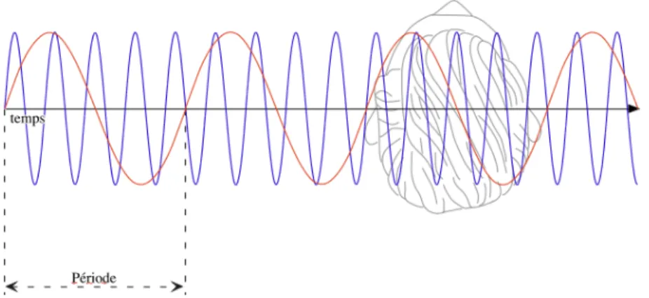 Figure 4: Le déphasage interauriculaire est un indice de localisation de la source  pour les signaux de basses fréquences.