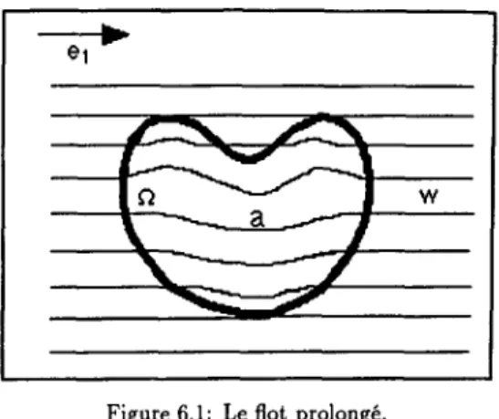 Figure 6.1: Le flot prolongé. 
