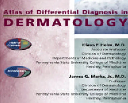 Fig. II-5: Atlas of differential diagnosis in  Dermatology: les auteurs 