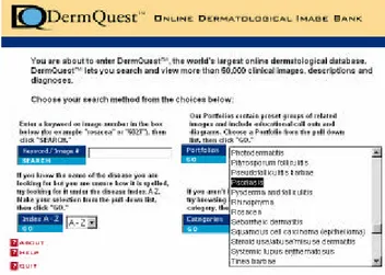 Fig. II-14: Dermquest: différentes manières devraient permettre  d'afficher les images 