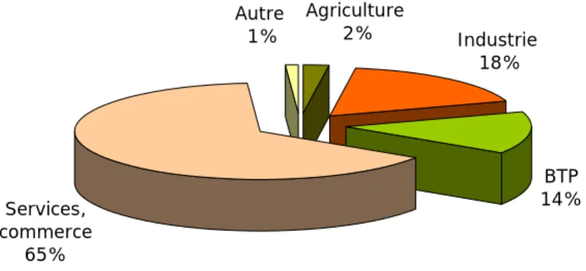 Figure 7 - Secteur d’activité de l’établissement 