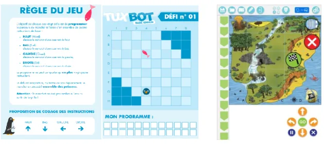 Figure 5 : Application PC TUXBOT 