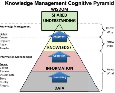Figure 2.2 — The knowledge pyramid [ 53 ].