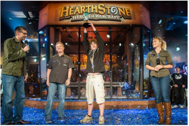 Fig. 7 – Championnat du monde de Hearthstone 