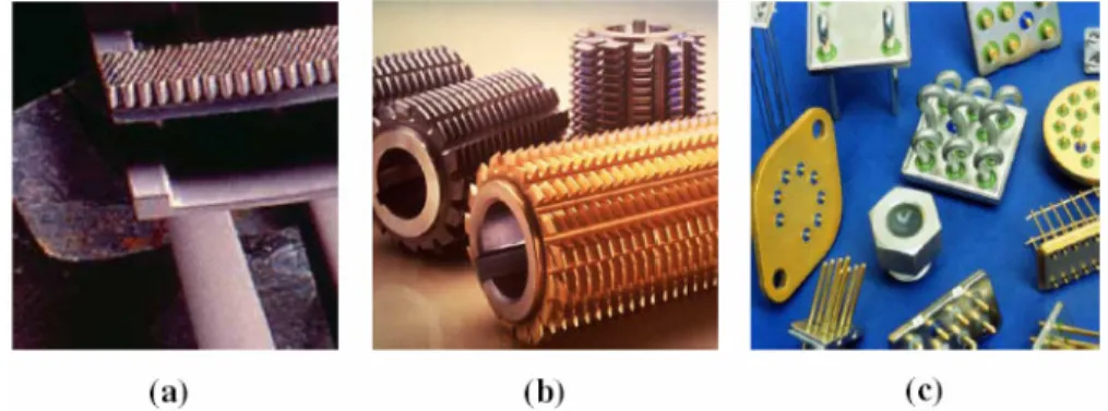 Figure 1.1: Exemples d’applications du brasage (AirProducts, 2001):                                     