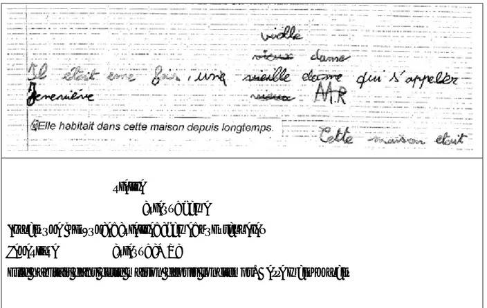 Figure 8 :  Texte de Samuel, CM2 B 