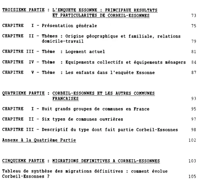 Tableau de synthèse des migrations définitives : comment évolue